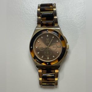Womens’ tortoise watch ⌚️ ⭐️ hardly worn